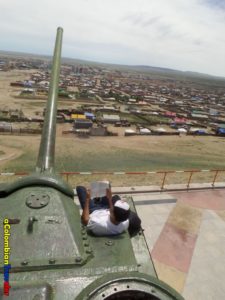 View of Sainshand, Mongolia