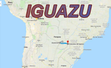 mapa de Camilo en Iguazu