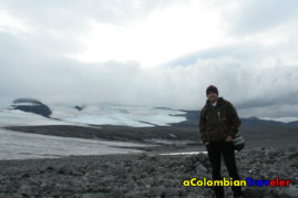 a colombian in iceland