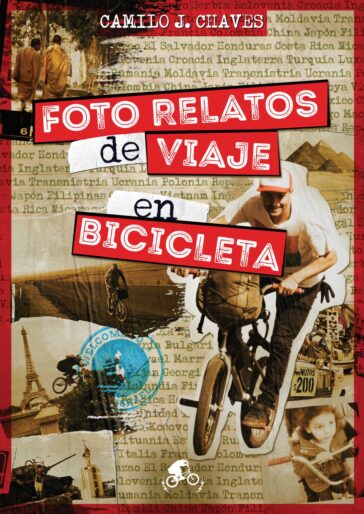 Portada del libro foto relatos de viaje en bicicleta